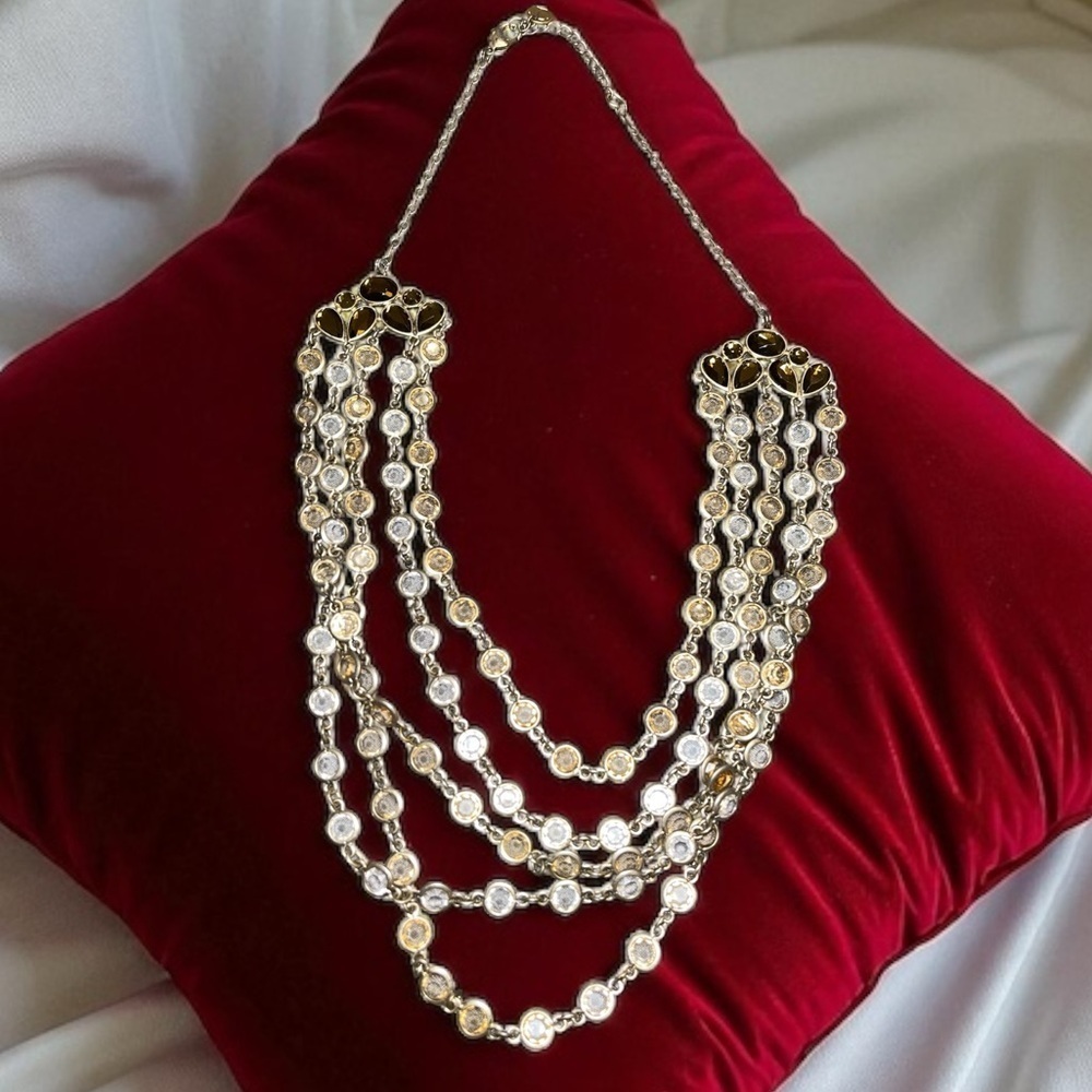 Vintage and Gorgeous Cascade Layered Necklace